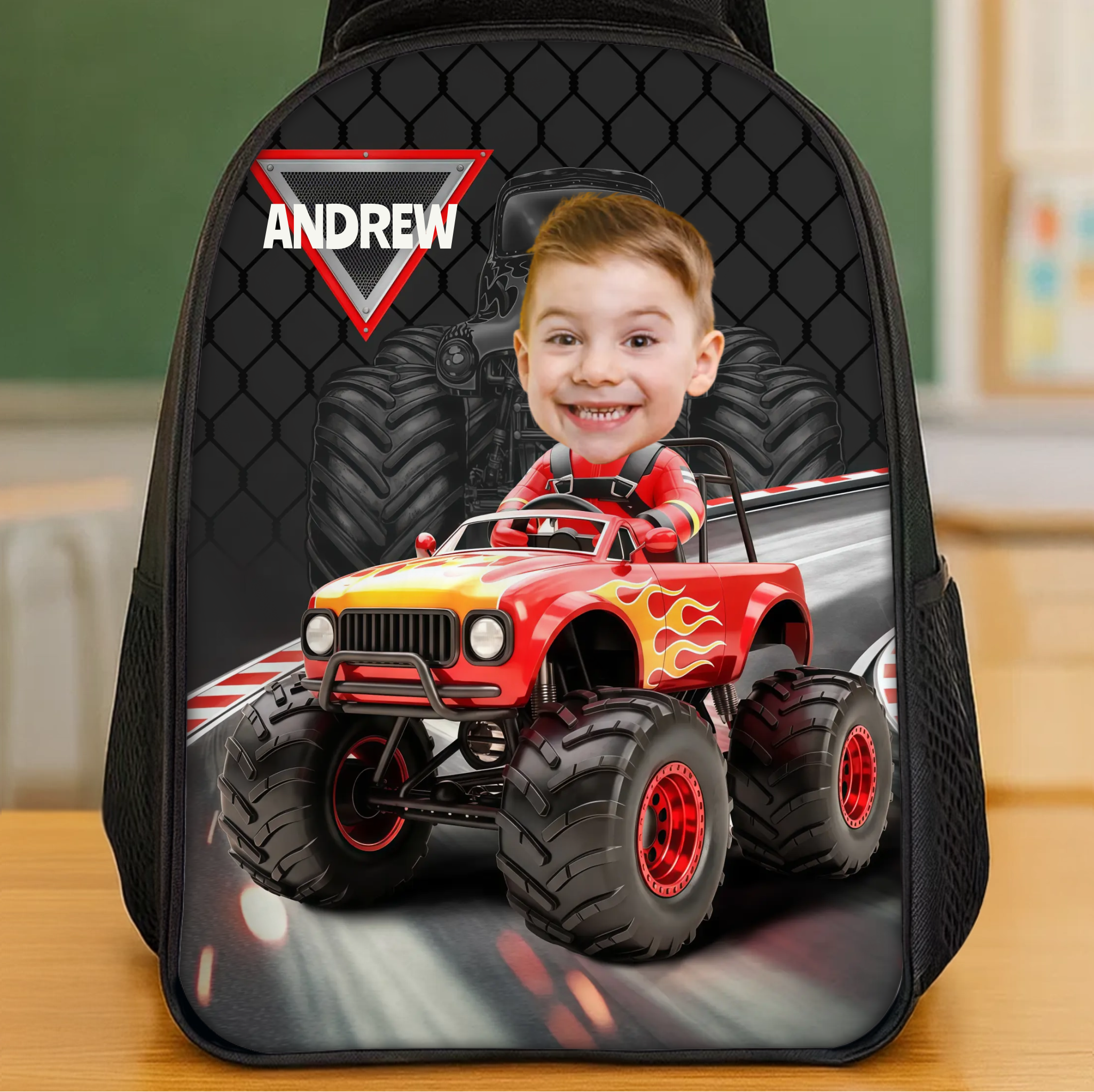 Customized photo backpack - A personalized school gift for your child - Ready for adventure