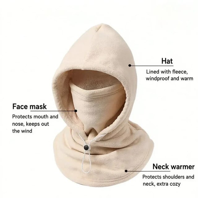 3-in-1 Winter Thermal Hood - product photo 6