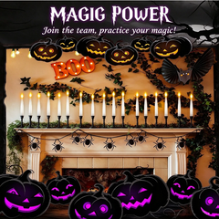Floating remote control candle lamp - LED imitation candle. Suitable for Halloween and Christmas decorations.