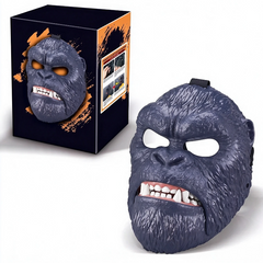Moving jaw dinosaur mask with roaring sound, animal role-playing mask, Halloween prank funny helmet