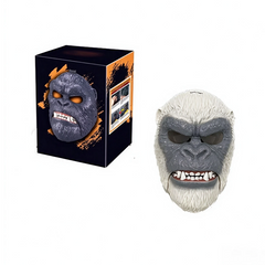 Moving jaw dinosaur mask with roaring sound, animal role-playing mask, Halloween prank funny helmet