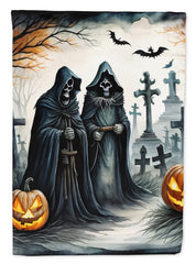 grim reaper halloween house flag - product photo 8 of 8