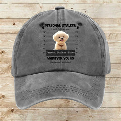 Custom Little dog, I will follow you wherever you go Cap