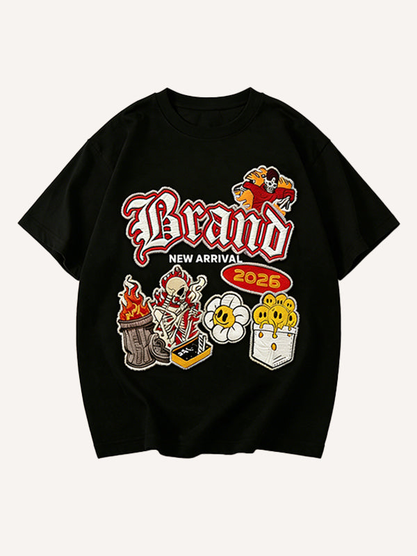 Hellfire On Sale This Winter Print Short Sleeve