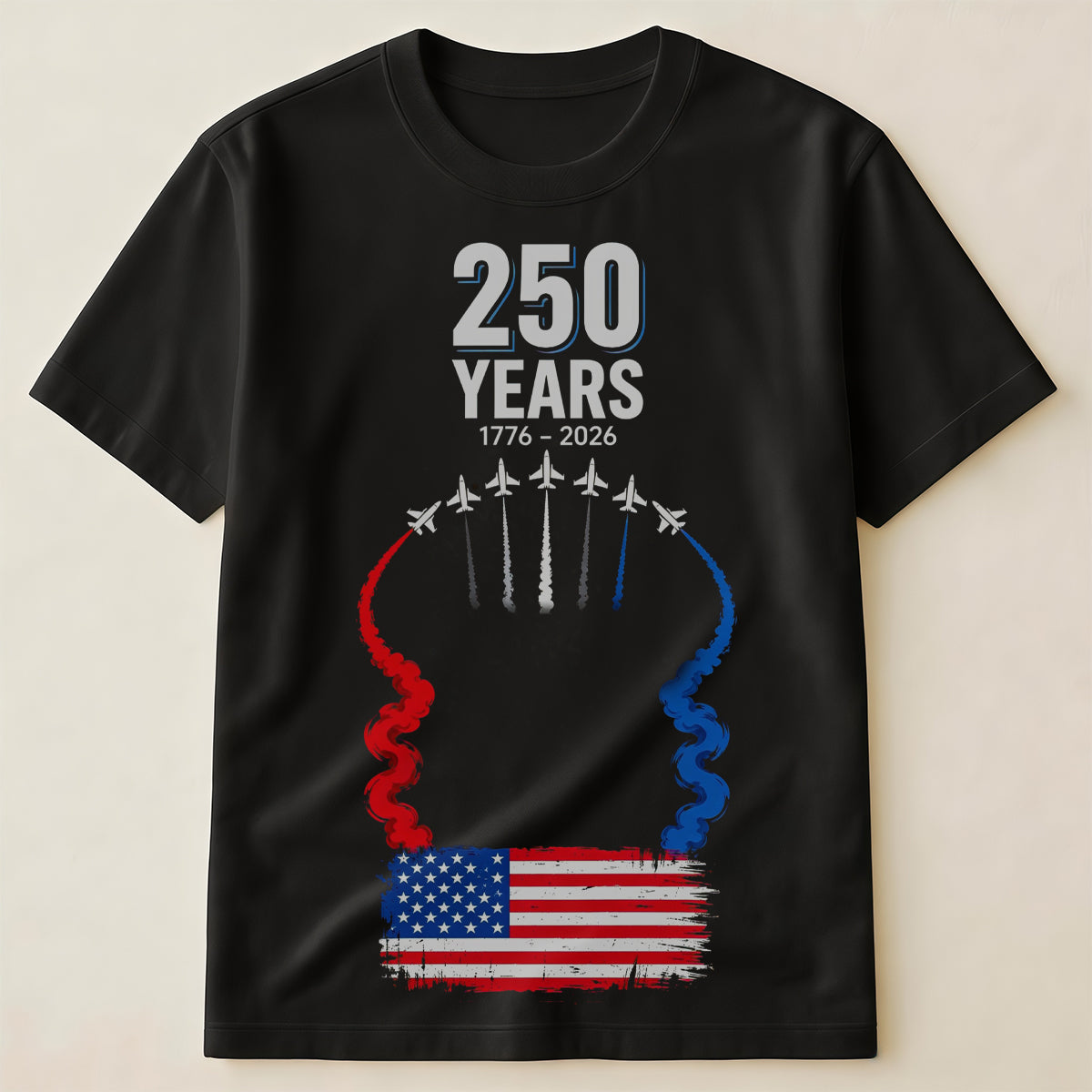"Pet Army" National Flag & Starburst 250th Anniversary Spectacular Limited-Edition Short-Sleeve Tee