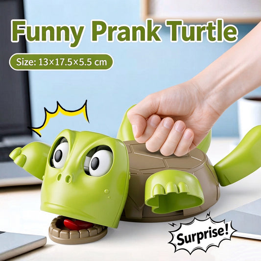 Surprise Pop-up Turtle Prank Cup Coaster, Funny Scare Toy