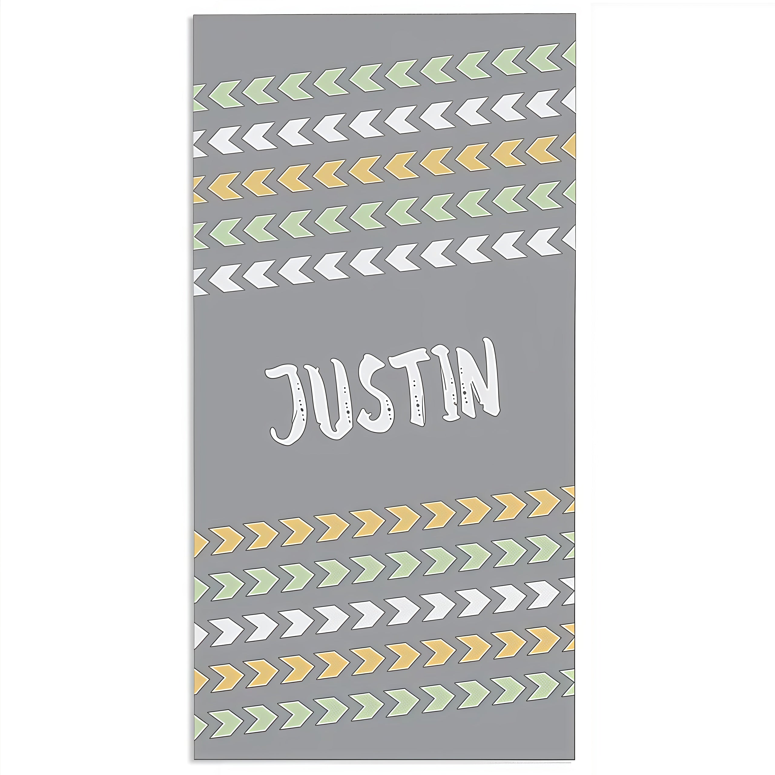 Tribal Inspired Name Personalized 30x60 Beach Towel