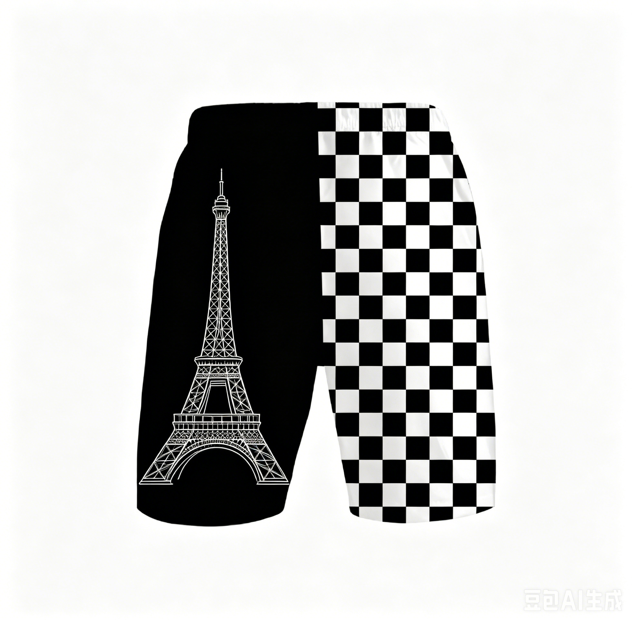 Street style Color-blocked men's beach shorts, with multiple patterns to choose from