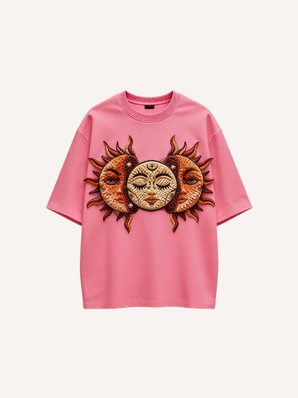 Hidden Within the Sun Printed Short Sleeve