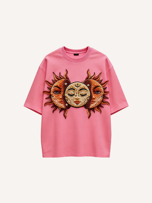 Hidden Within the Sun Printed Short Sleeve