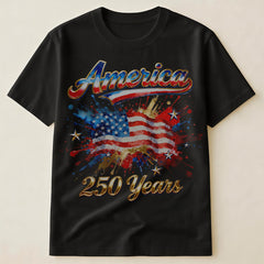 "Soaring High" 250th Anniversary Personalized Short-Sleeve Tee for Cats & Dogs