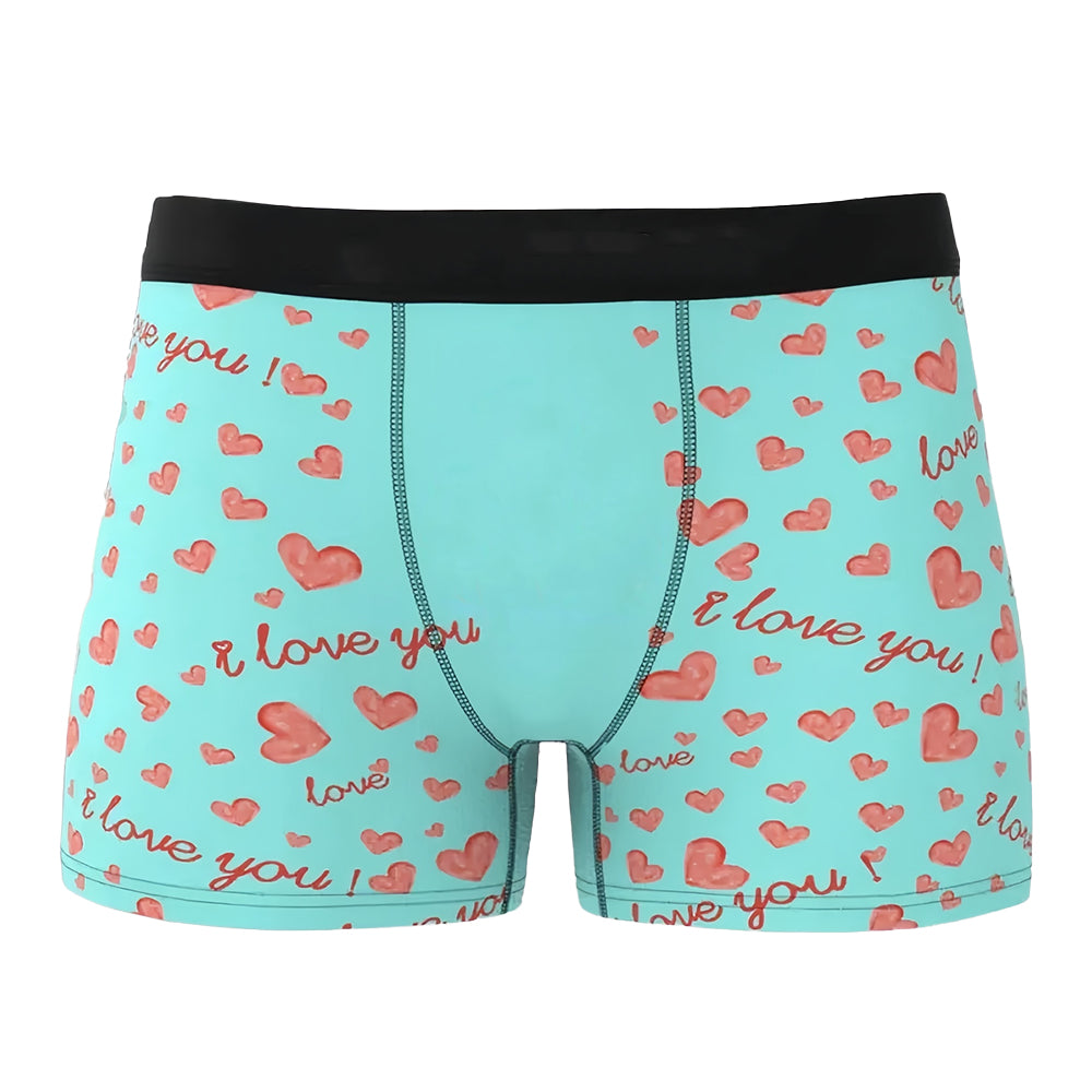 Custom Photo Boxers for Men - Put Her Face on His Underwear - Funny Anniversary, Birthday or Valentine's Day Gift for Him