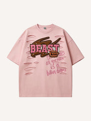 Vintage Distressed Streetwear T-Shirt