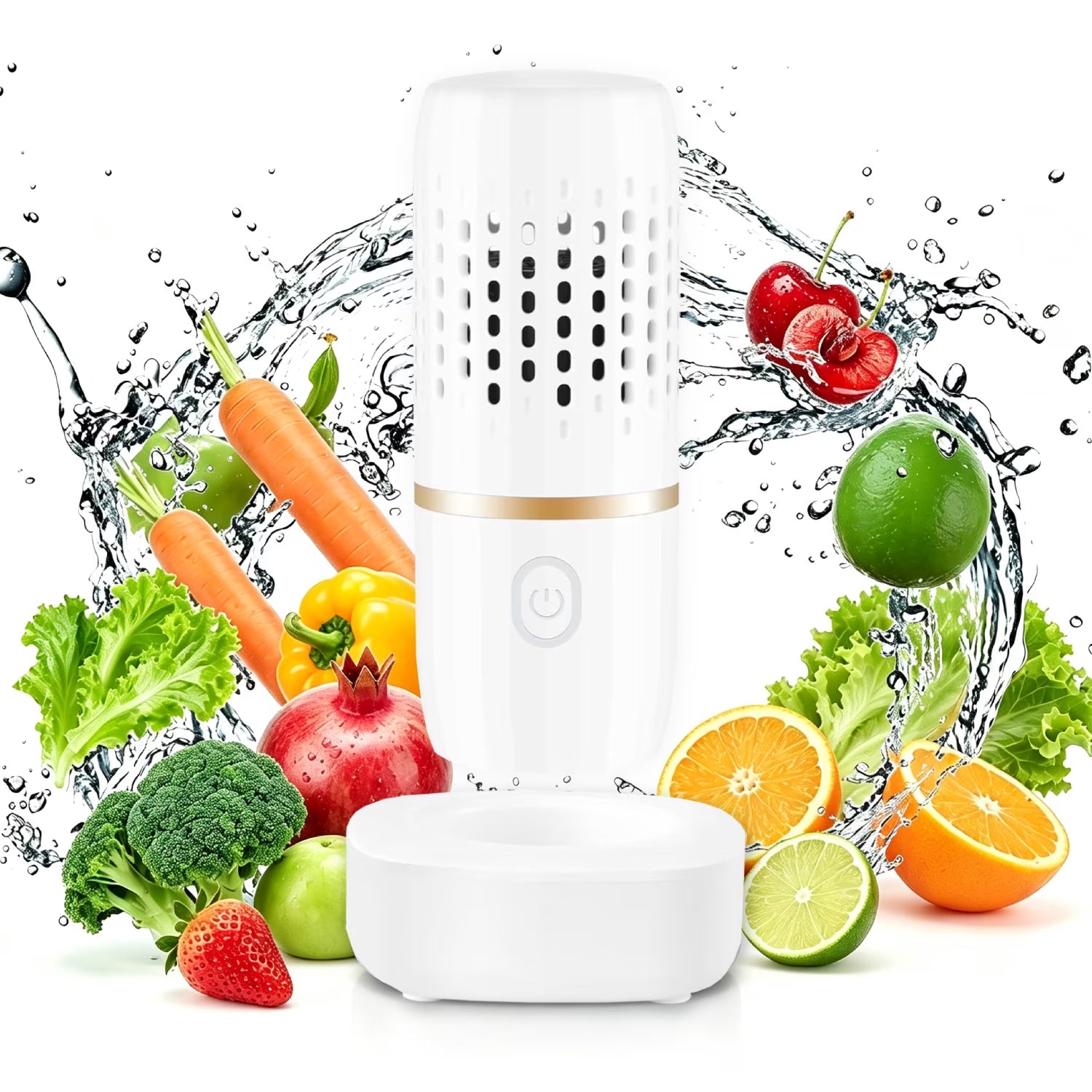 Wireless Fruit & Vegetable Cleaner | 99.9% Sterilization Produce Wash