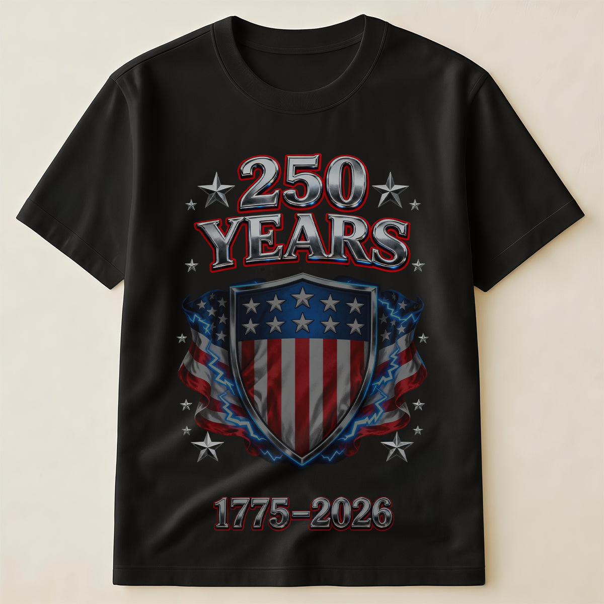 250th Anniversary "Brave Pets, Fearless" Short-Sleeve Tee