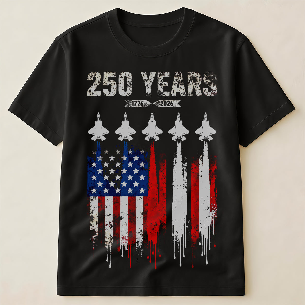 Pets in the U.S. are also getting limited-edition T-shirts for the 250th anniversary