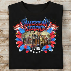 Personalized "Spirit of 76" America 250th Anniversary Shirt - Custom Name Patriotic Commemorative Apparel