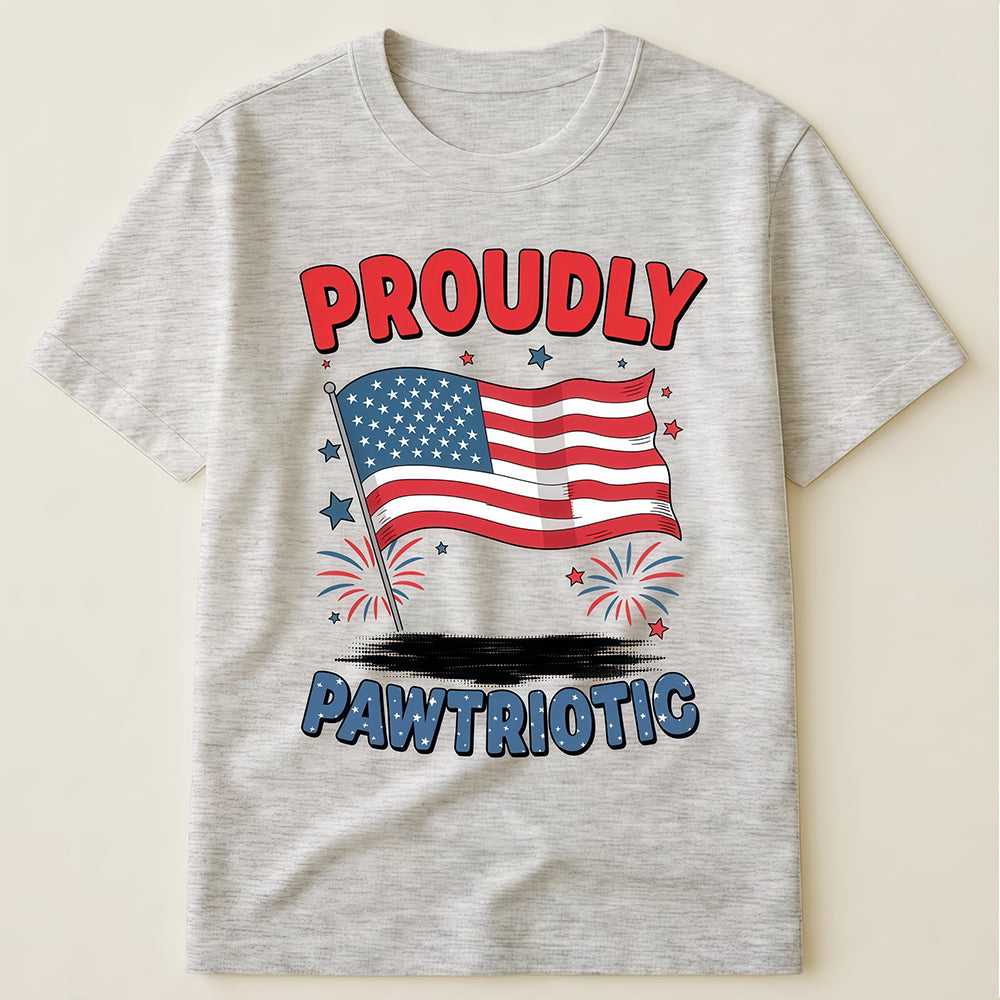 Proudly Pawtriotic - Personalized Shirt