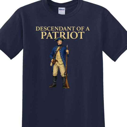 Custom Name Descendant of a Patriot Dark Shirt | Personalized 250 Years USA Sweatshirt | Patriotic Tee