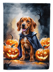 vizsla puppy halloween house flag - product photo 8 of 8