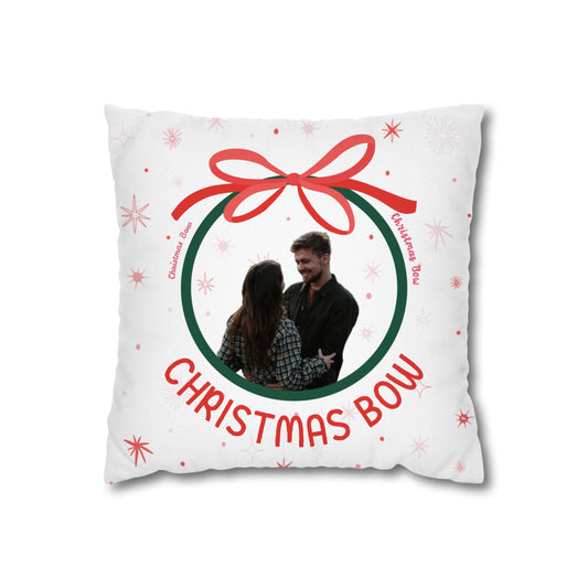 Christmas Bow Pillow