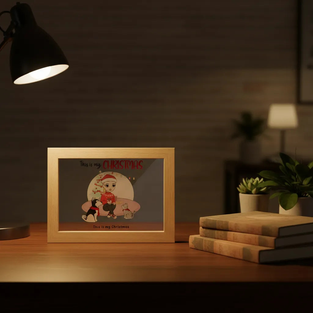 This is my Christmas Wooden Framed