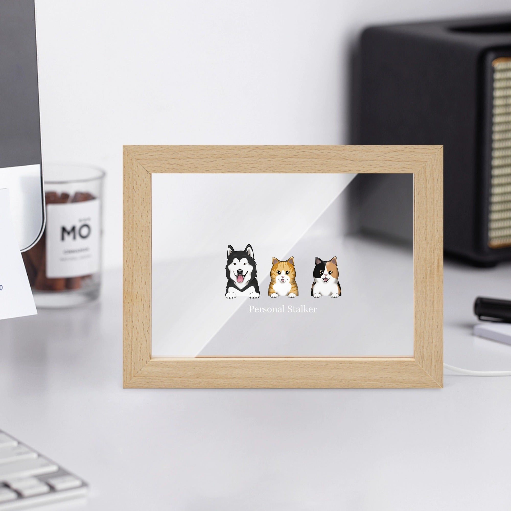 Personal Stalker Wooden Framed