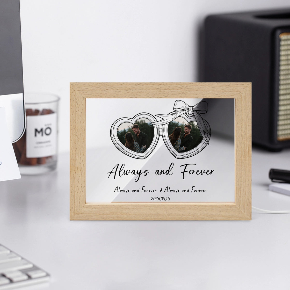 Always and Forever Wooden Framed