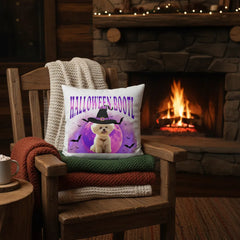 Halloween Bootleg Pet Portrait Pillow