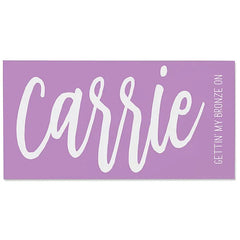 Scripty Style Personalized 30x60 Beach Towel