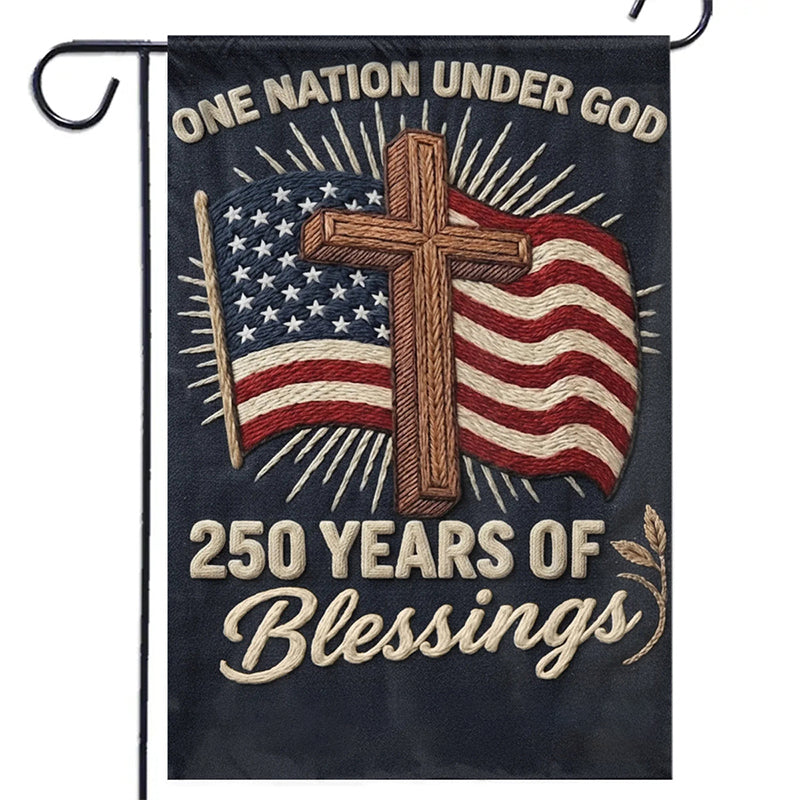 Custom Flag - Personalized America 250th Anniversary Gifts For Mom, Dad, Brother, Sister, Kids - Stars Shine With Pride