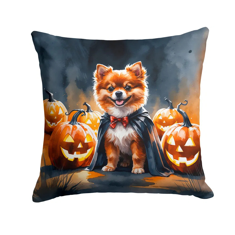 pomeranian halloween throw pillow with insert - product photo 8 of 8
