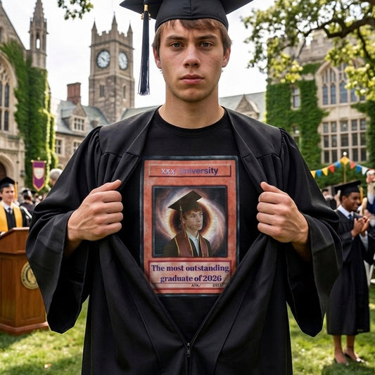 Personalized graduation season gifts: photo T-shirts for family and friends