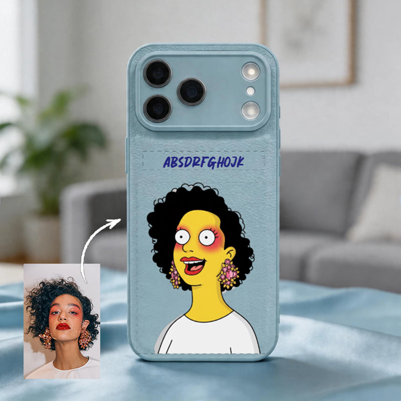 Personalized Keepsake Phone Case - Custom Picture & Name DIY Gift for Loved Ones - Create Your Own Memorable Photo Cover