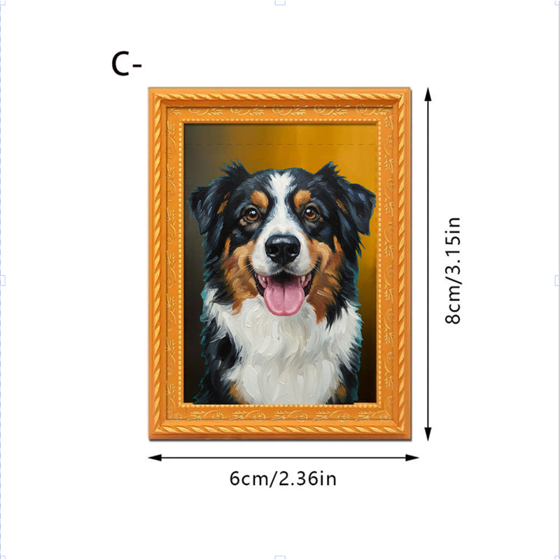 Custom Family Memory Photo Frame - Heartfelt Gift for Parents and Grandparents - Magnetic refrigerator magnets