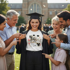Personalized Custom T-Shirt with Photo & Slogan – Picture T-Shirt Gift for Birthdays and Anniversaries