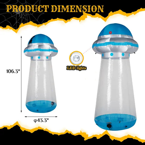Inflatable UFO with room inside - product photo 4 of 6