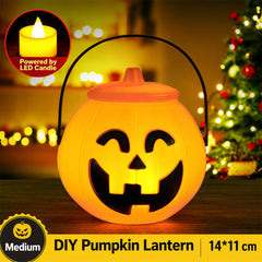 Halloween Portable Pumpkin LED Light - Candy Bucket