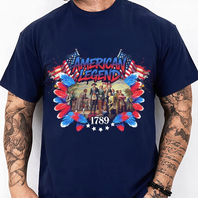 Personalized "Spirit of 76" America 250th Anniversary Shirt - Custom Name Patriotic Commemorative Apparel