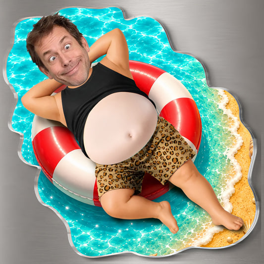 Water Fun & Sun– Personalized Father's Day Funny Gifts For Dad, Grandpa