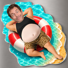 Water Fun & Sun– Personalized Father's Day Funny Gifts For Dad, Grandpa