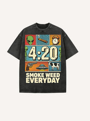 UFO Why Steal Cows Printed Short Sleeve