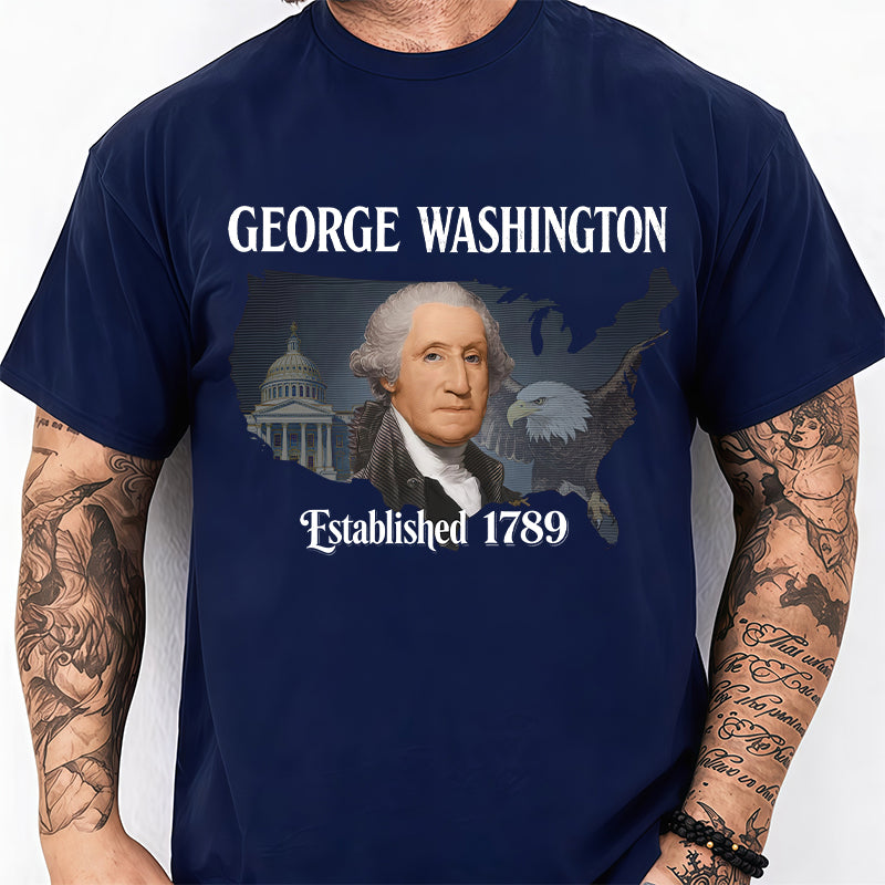 Custom Name American Pride 250th Anniversary T-Shirt - Personalized 1776-2026 Liberty & Eagle Heritage Tee