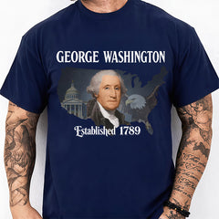 Custom Name American Pride 250th Anniversary T-Shirt - Personalized 1776-2026 Liberty & Eagle Heritage Tee