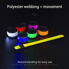 LED Clapping Bracelet - Light-emitting wristband, a must-have for creating an atmosphere