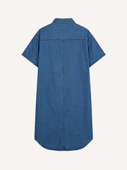 2026 New Plus Size Breathable Denim Dress