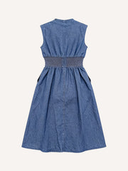 2026 Spring/Summer New Style Collared Fitted Denim Skirt