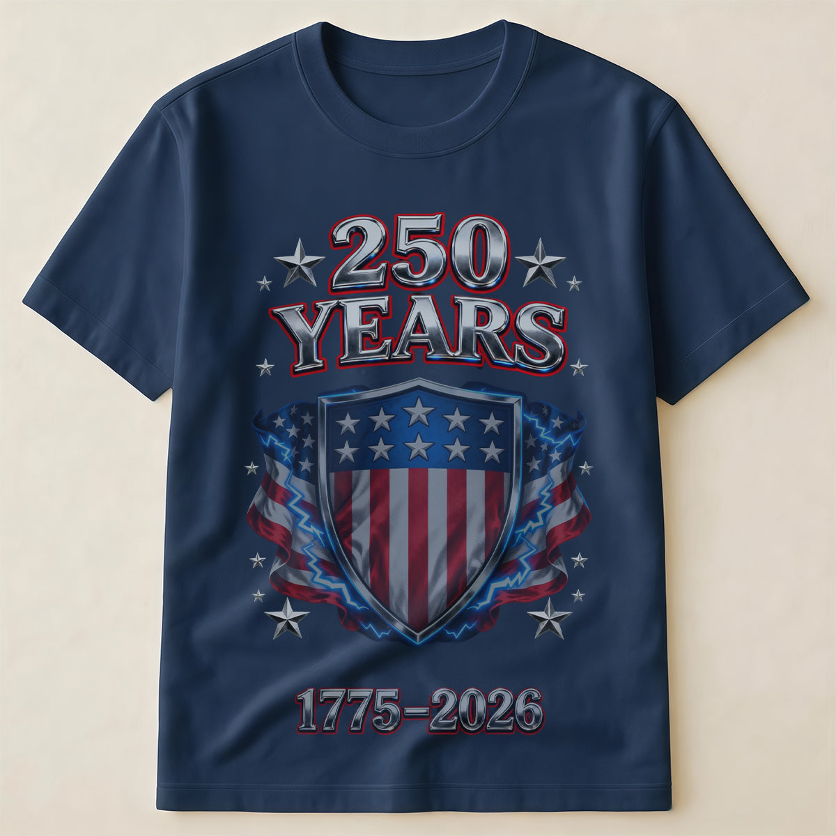 250th Anniversary "Brave Pets, Fearless" Short-Sleeve Tee