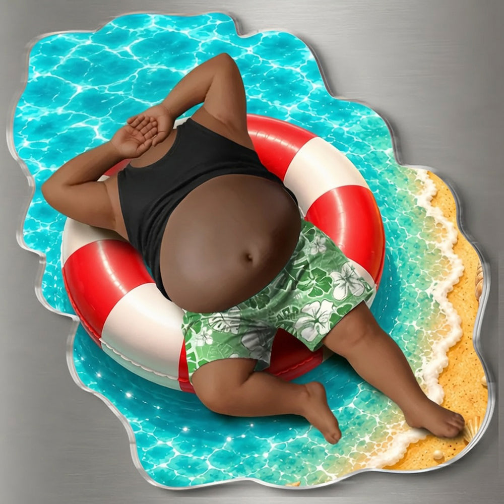 Water Fun & Sun– Personalized Father's Day Funny Gifts For Dad, Grandpa