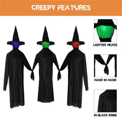 Round up of the head light colors available on the walking witch set